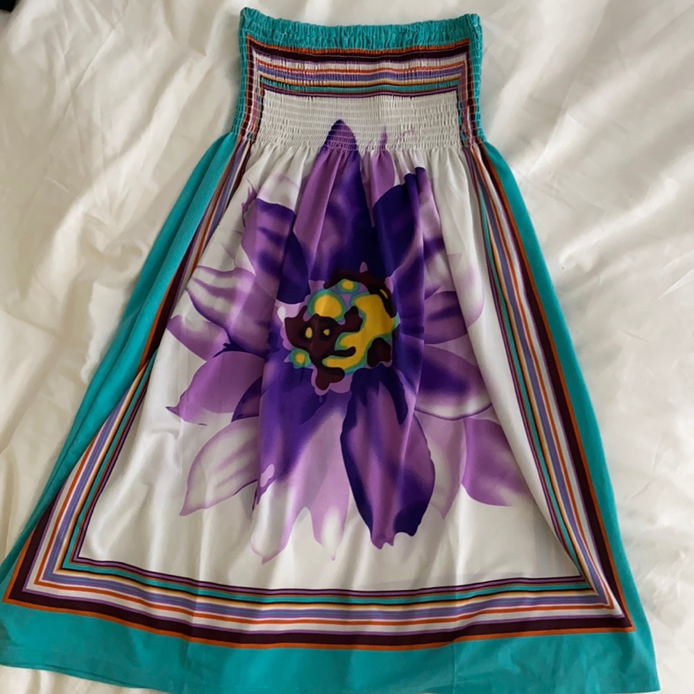 Cute floral and flowy summer dress